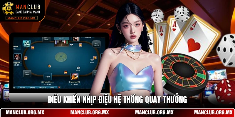 Điều khiển nhịp điệu hệ thống quay thưởng