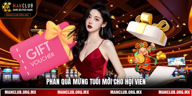 Phần quà mừng tuổi mới cho hội viên