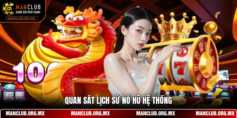 Quan sát lịch sử nổ hũ hệ thống