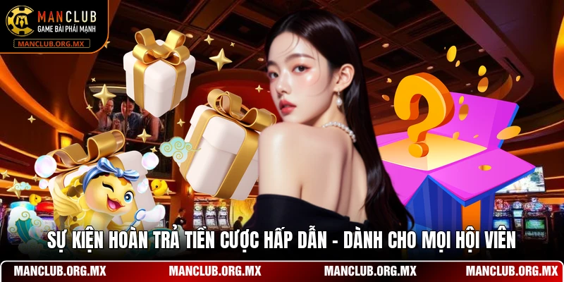 Sự Kiện Hoàn Trả Tiền Cược Hấp Dẫn - Dành Cho Mọi Hội Viên